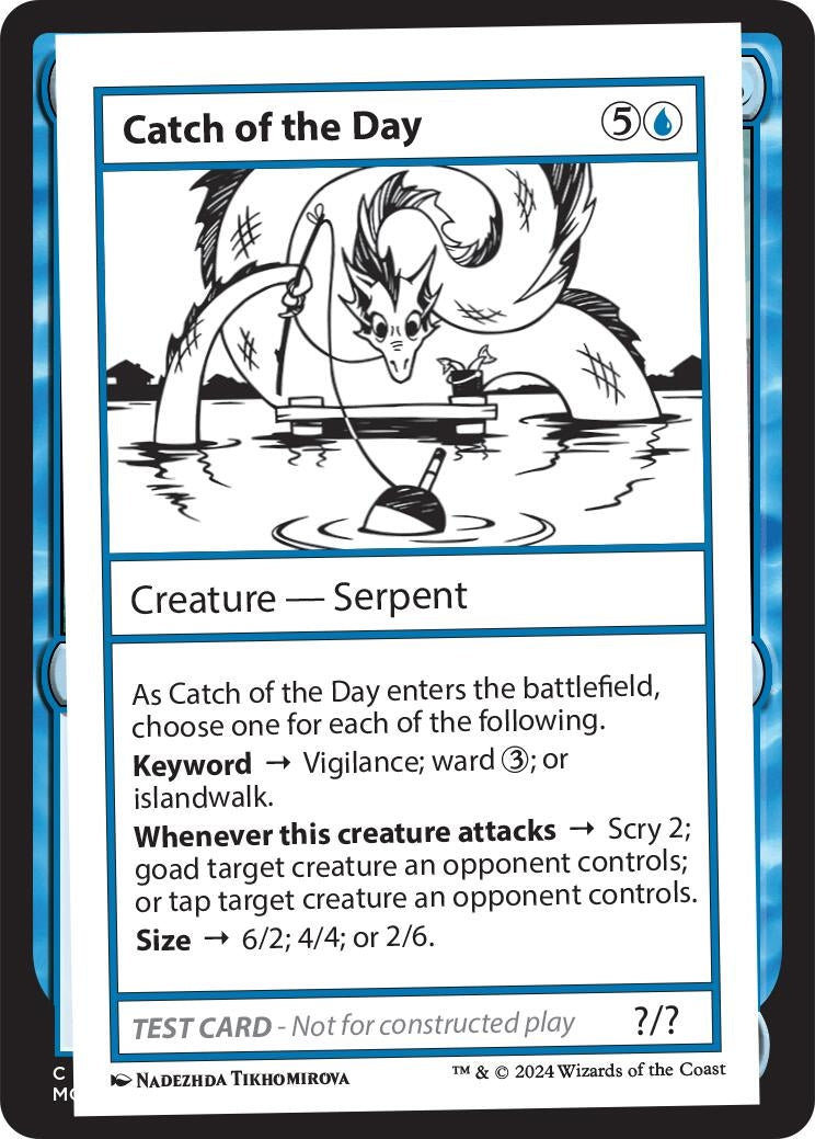 Image for Catch of the Day [Mystery Booster 2 Playtest Cards] - Magic: The Gathering