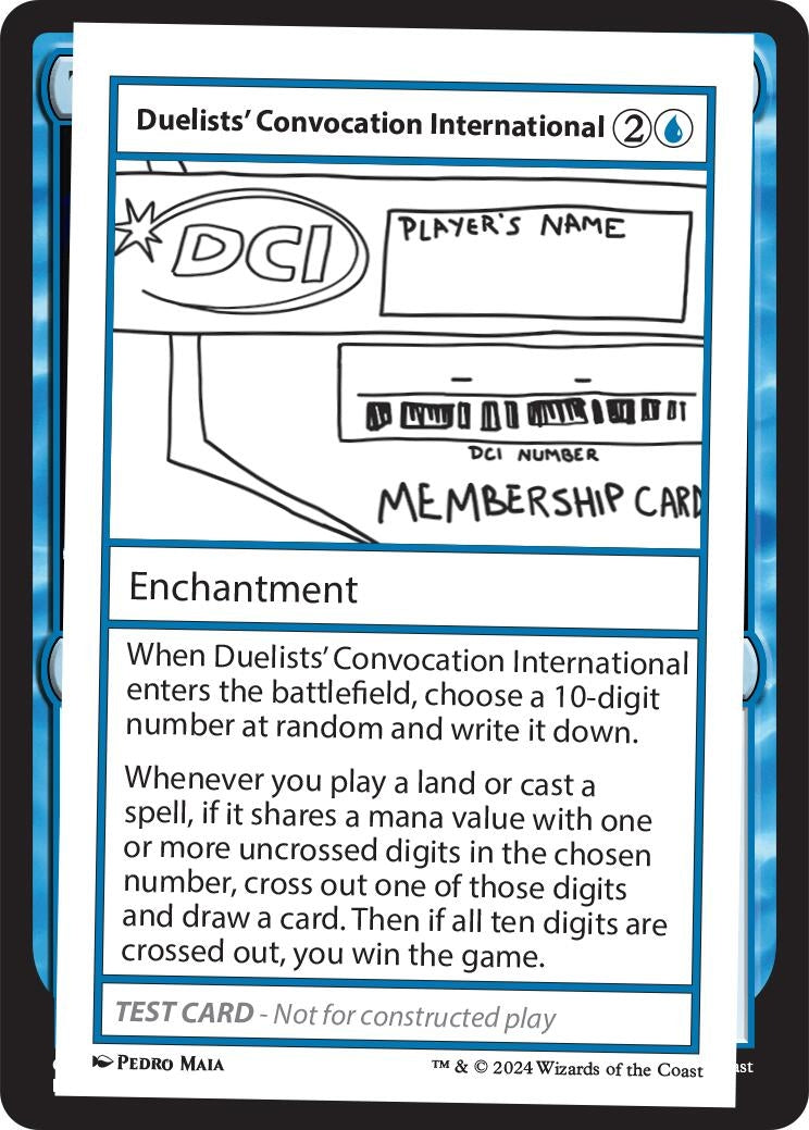 Image for Duelists' Convocation International [Mystery Booster 2 Playtest Cards] - Magic: The Gathering