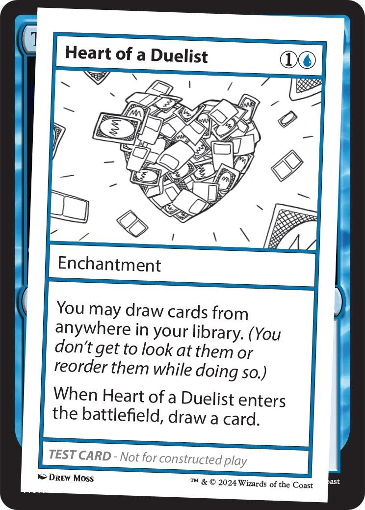 Image for Heart of a Duelist [Mystery Booster 2 Playtest Cards] - Magic: The Gathering