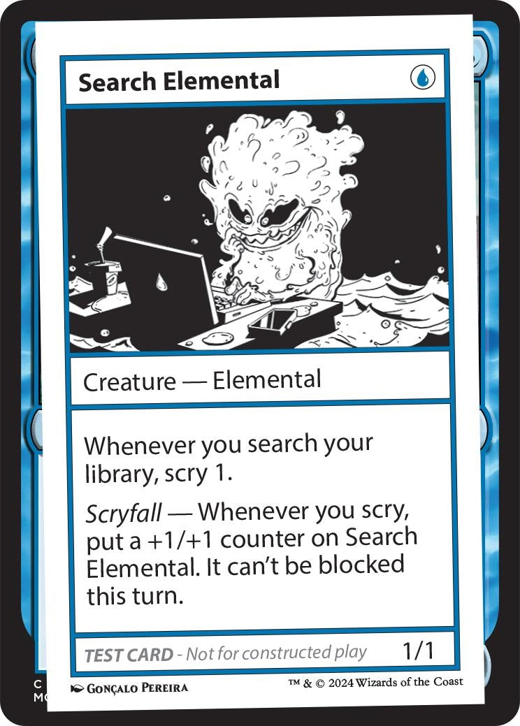 Image for Search Elemental [Mystery Booster 2 Playtest Cards] - Magic: The Gathering