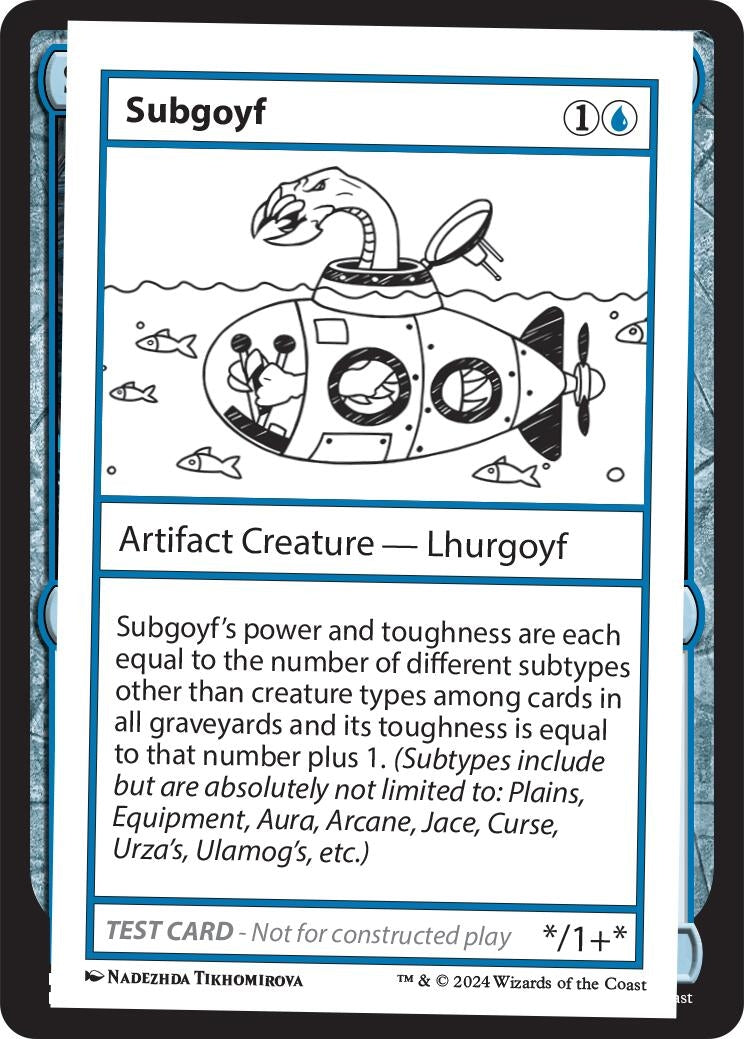Image for Subgoyf [Mystery Booster 2 Playtest Cards] - Magic: The Gathering