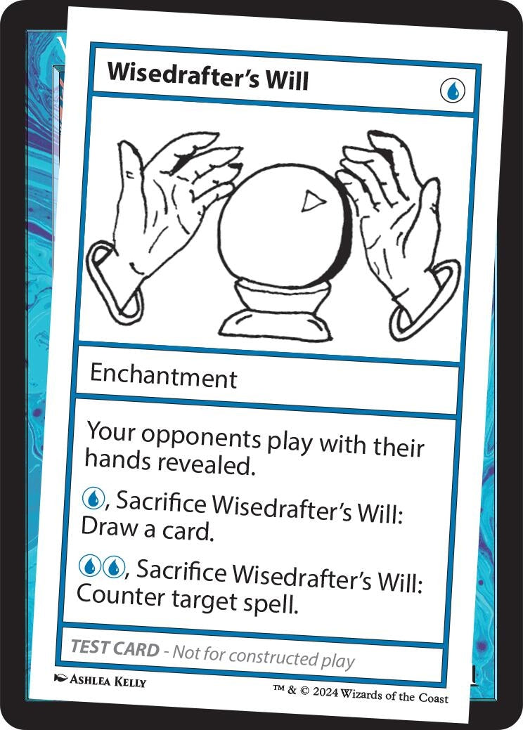 Image for Wisedrafter's Will [Mystery Booster 2 Playtest Cards] - Magic: The Gathering