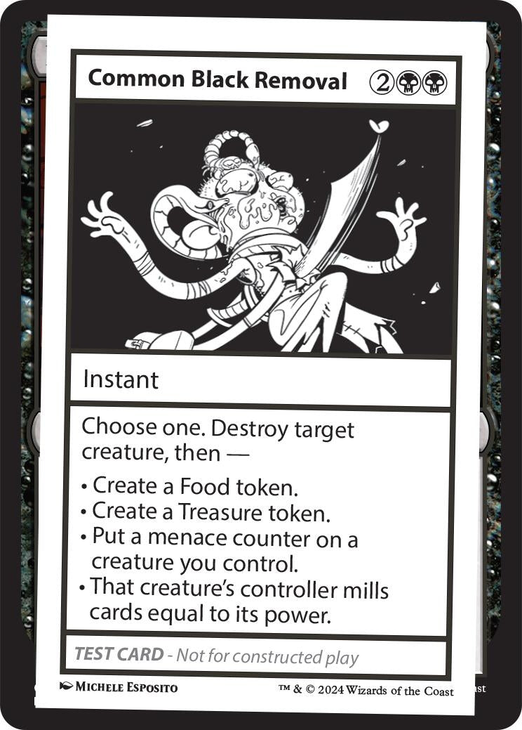 Image for Common Black Removal [Mystery Booster 2 Playtest Cards] - Magic: The Gathering