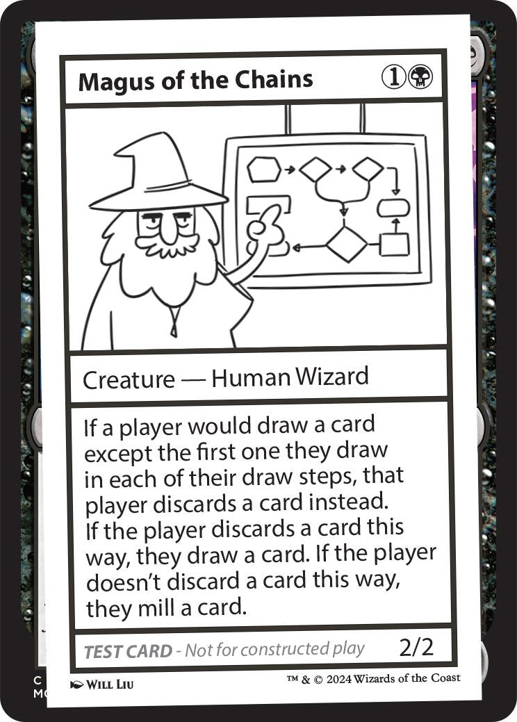 Image for Magus of the Chains [Mystery Booster 2 Playtest Cards] - Magic: The Gathering