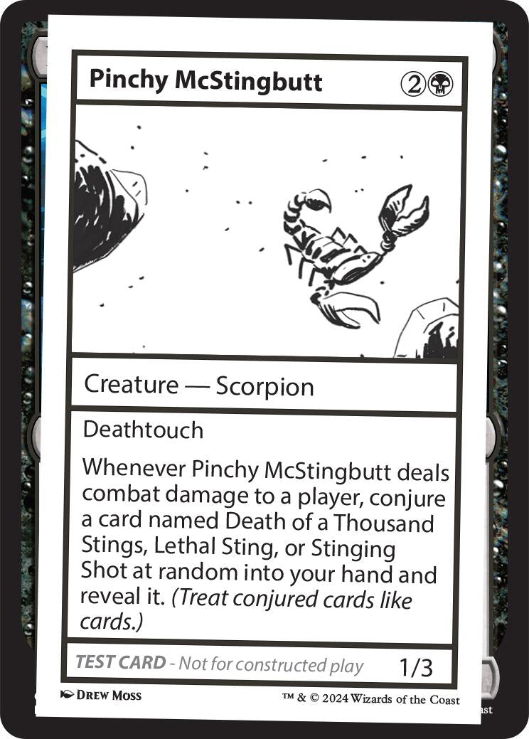 Image for Pinchy McStingbutt [Mystery Booster 2 Playtest Cards] - Magic: The Gathering