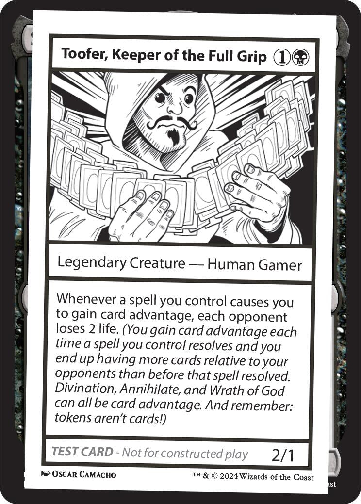 Image for Toofer, Keeper of the Full Grip [Mystery Booster 2 Playtest Cards] - Magic: The Gathering