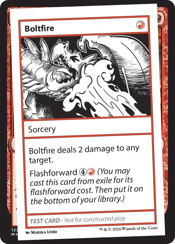 Image for Boltfire [Mystery Booster 2 Playtest Cards] - Magic: The Gathering