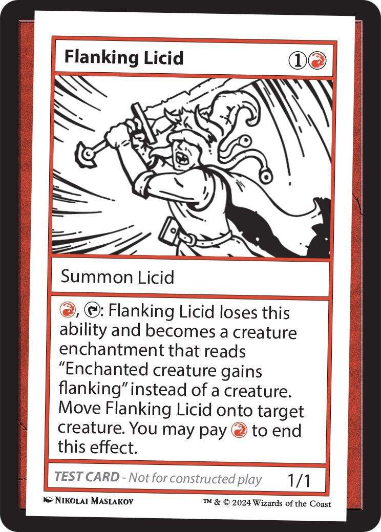 Image for Flanking Licid [Mystery Booster 2 Playtest Cards] - Magic: The Gathering