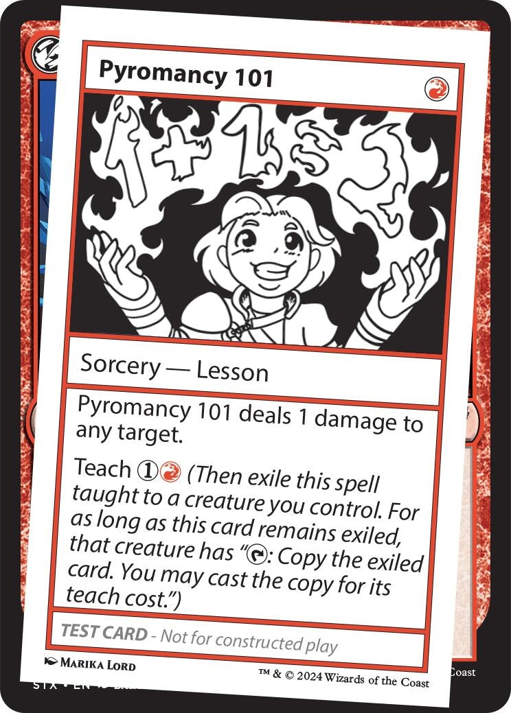 Image for Pyromancy 101 [Mystery Booster 2 Playtest Cards] - Magic: The Gathering
