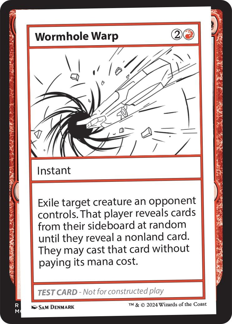 Image for Wormhole Warp [Mystery Booster 2 Playtest Cards] - Magic: The Gathering