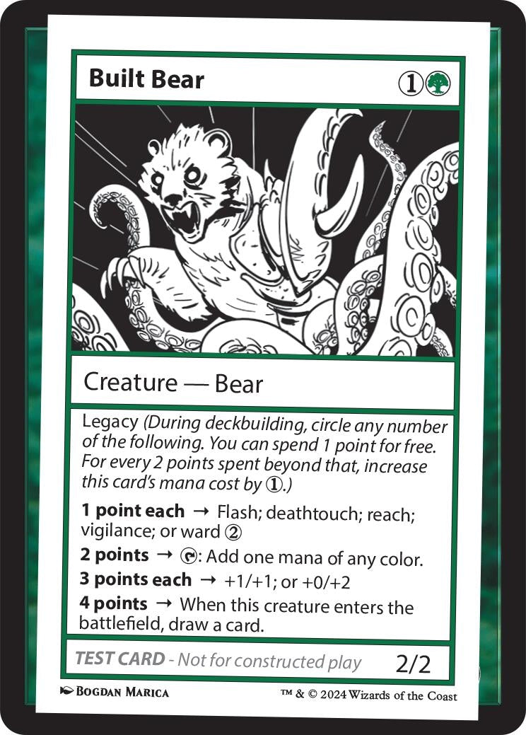 Image for Built Bear [Mystery Booster 2 Playtest Cards] - Magic: The Gathering