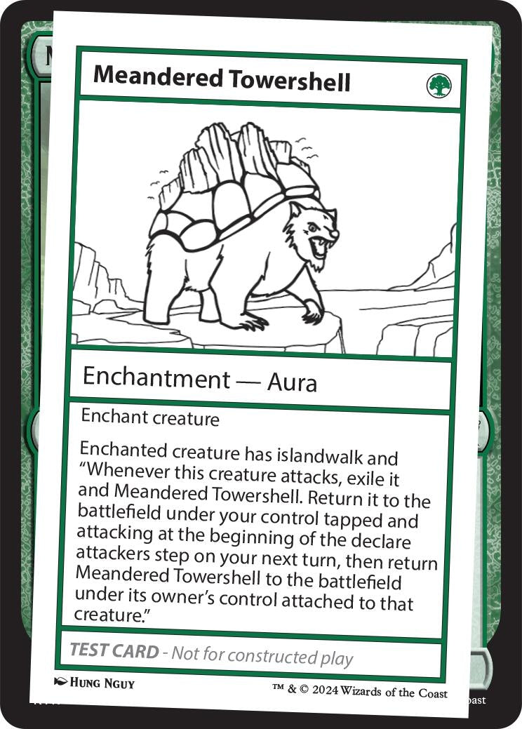 Image for Meandered Towershell [Mystery Booster 2 Playtest Cards] - Magic: The Gathering