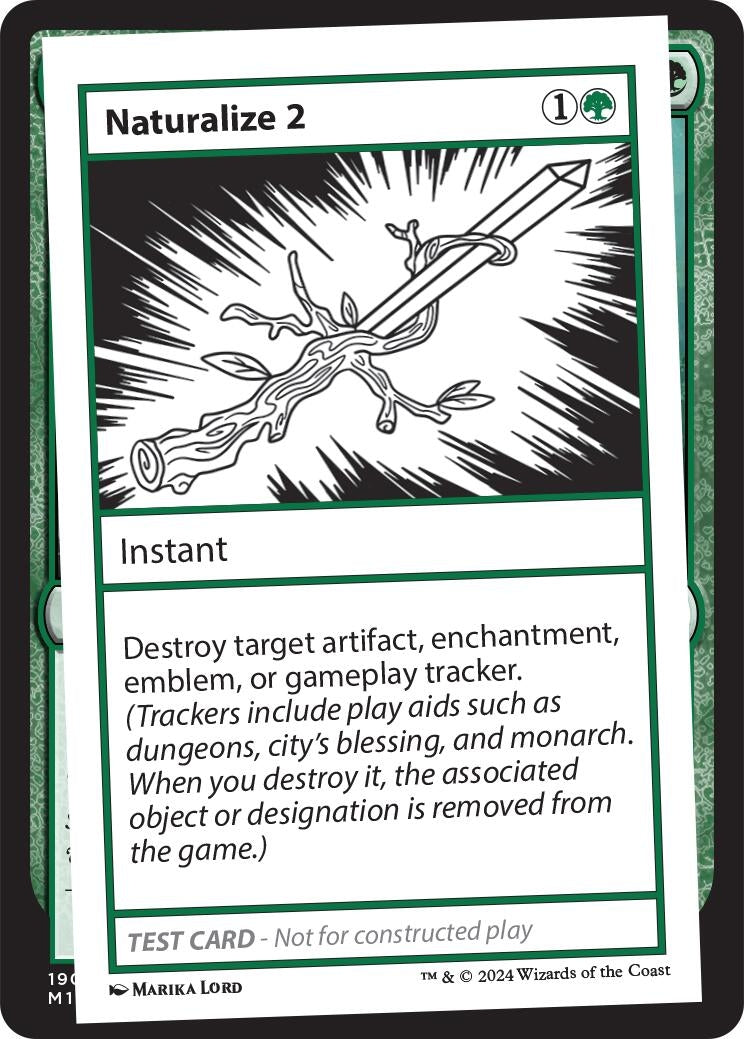 Image for Naturalize 2 [Mystery Booster 2 Playtest Cards] - Magic: The Gathering