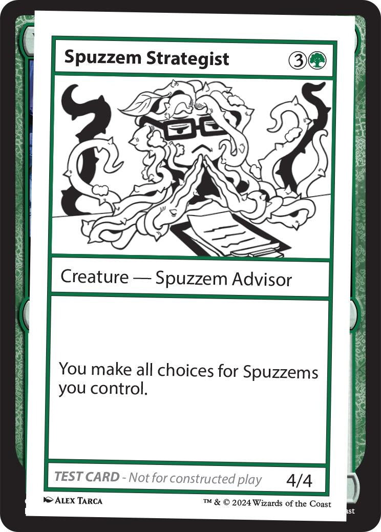Image for Spuzzem Strategist [Mystery Booster 2 Playtest Cards] - Magic: The Gathering