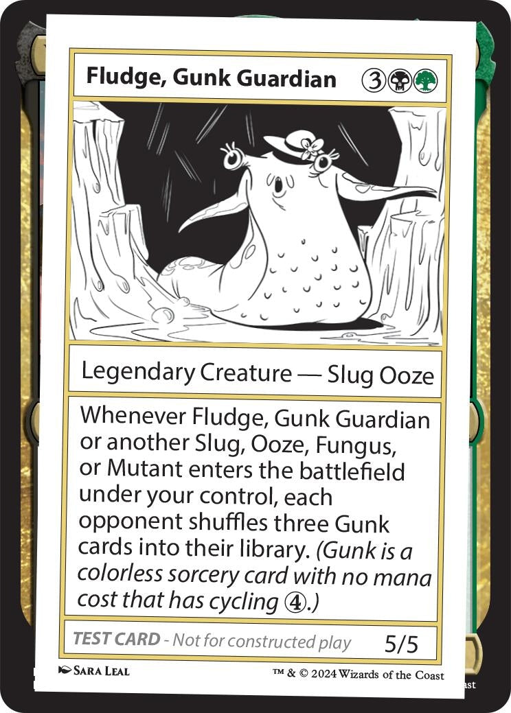 Image for Fludge, Gunk Guardian [Mystery Booster 2 Playtest Cards] - Magic: The Gathering