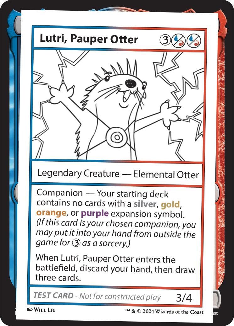 Image for Lutri, Pauper Otter [Mystery Booster 2 Playtest Cards] - Magic: The Gathering