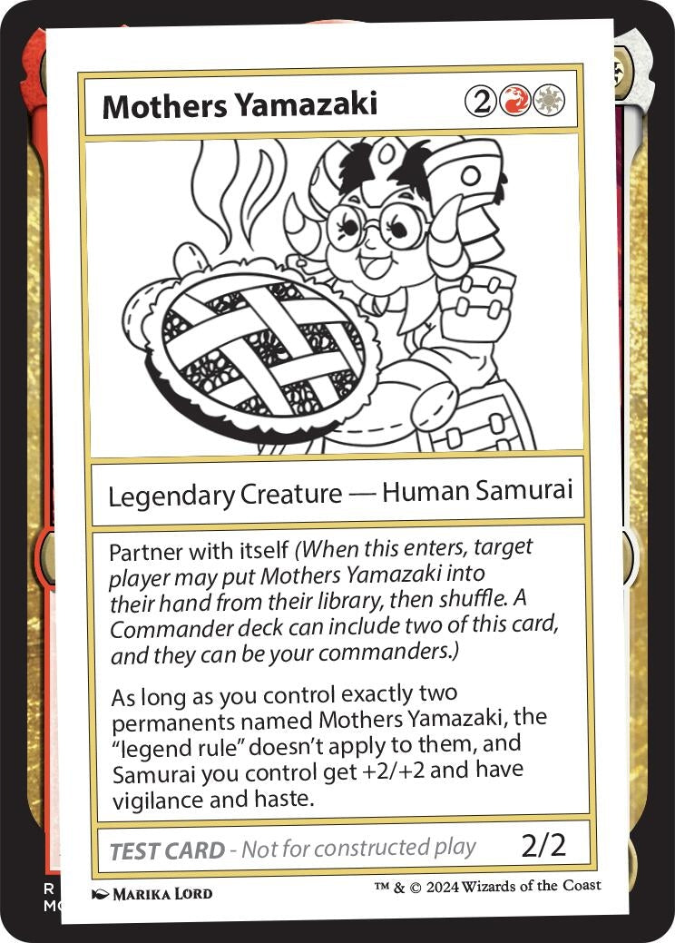 Image for Mothers Yamazaki [Mystery Booster 2 Playtest Cards] - Magic: The Gathering