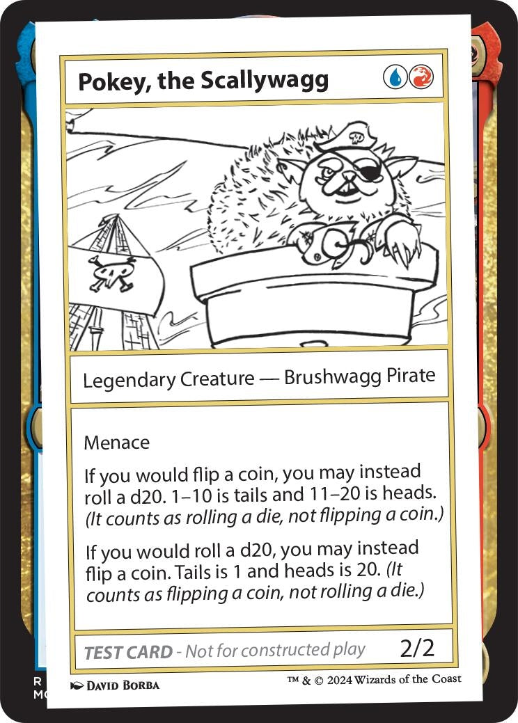 Image for Pokey, the Scallywagg [Mystery Booster 2 Playtest Cards] - Magic: The Gathering