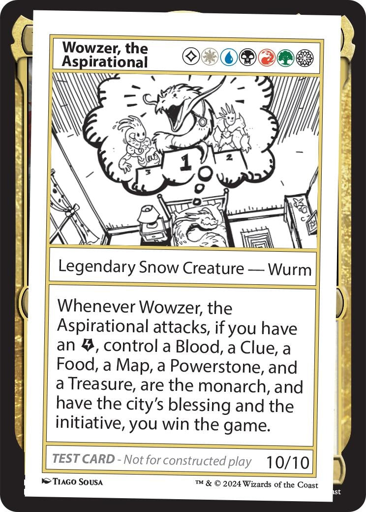 Image for Wowzer, the Aspirational [Mystery Booster 2 Playtest Cards] - Magic: The Gathering