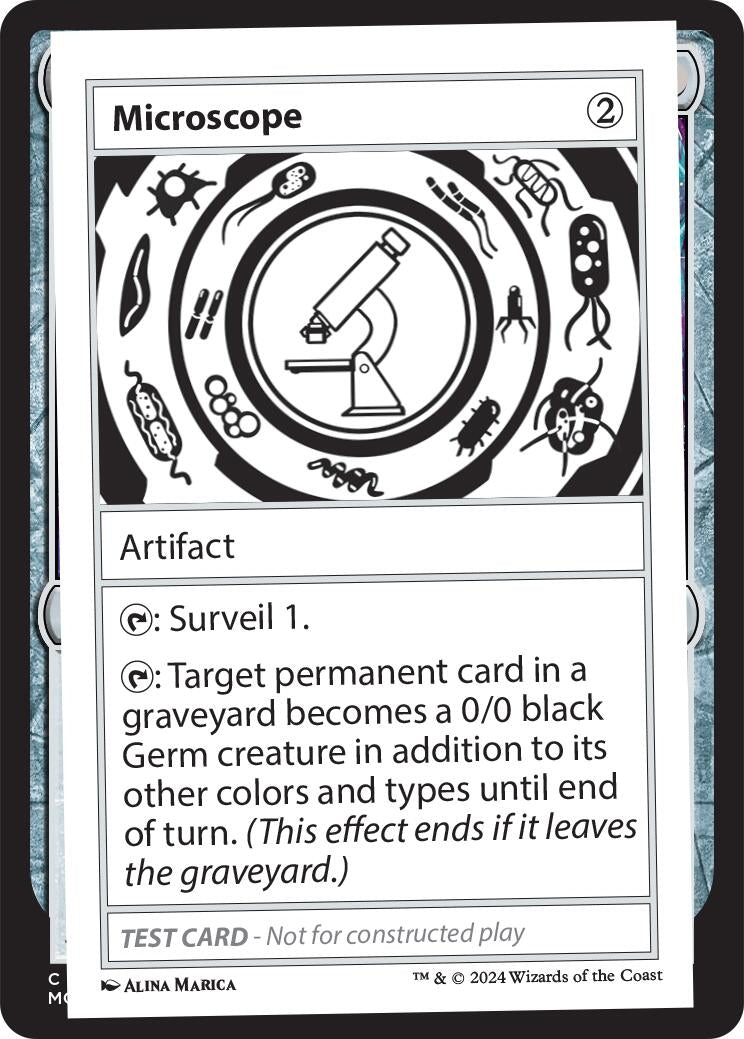 Image for Microscope [Mystery Booster 2 Playtest Cards] - Magic: The Gathering