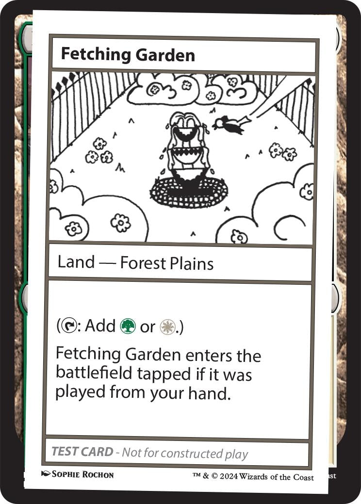 Image for Fetching Garden [Mystery Booster 2 Playtest Cards] - Magic: The Gathering