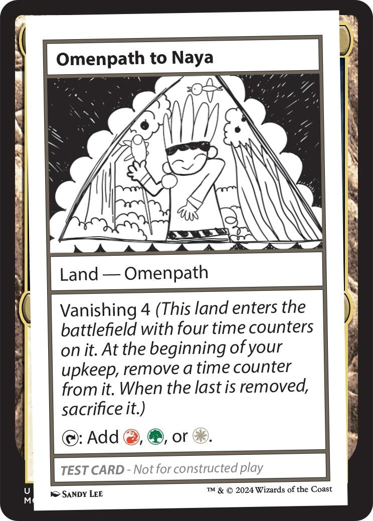 Image for Omenpath to Naya [Mystery Booster 2 Playtest Cards] - Magic: The Gathering