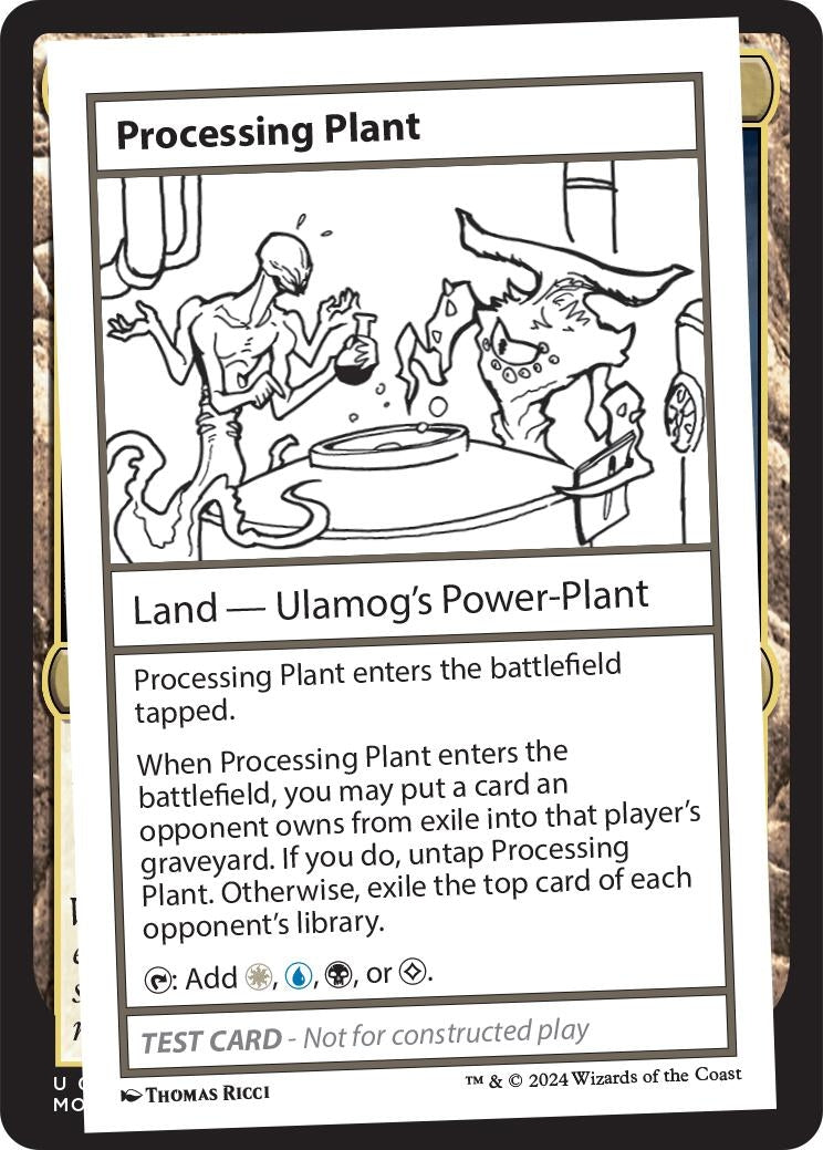 Image for Processing Plant [Mystery Booster 2 Playtest Cards] - Magic: The Gathering