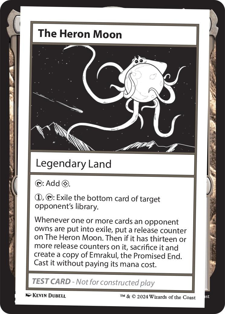 Image for The Heron Moon [Mystery Booster 2 Playtest Cards] - Magic: The Gathering