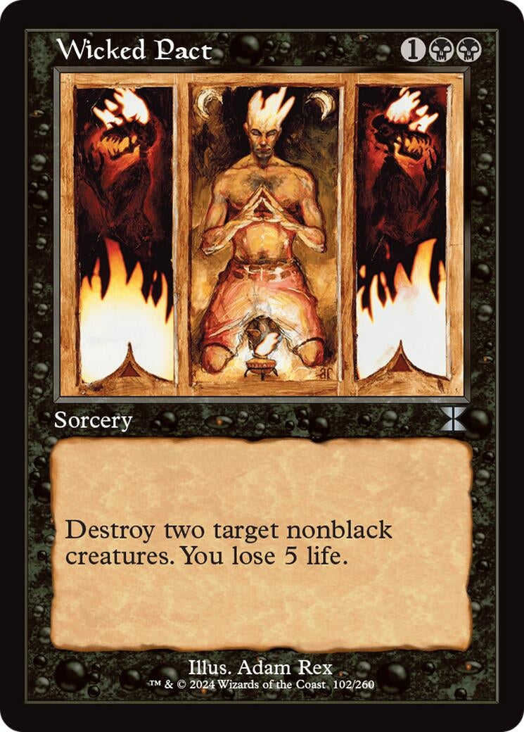 Image for Wicked Pact (102/260) [The List Reprints] - Magic: The Gathering