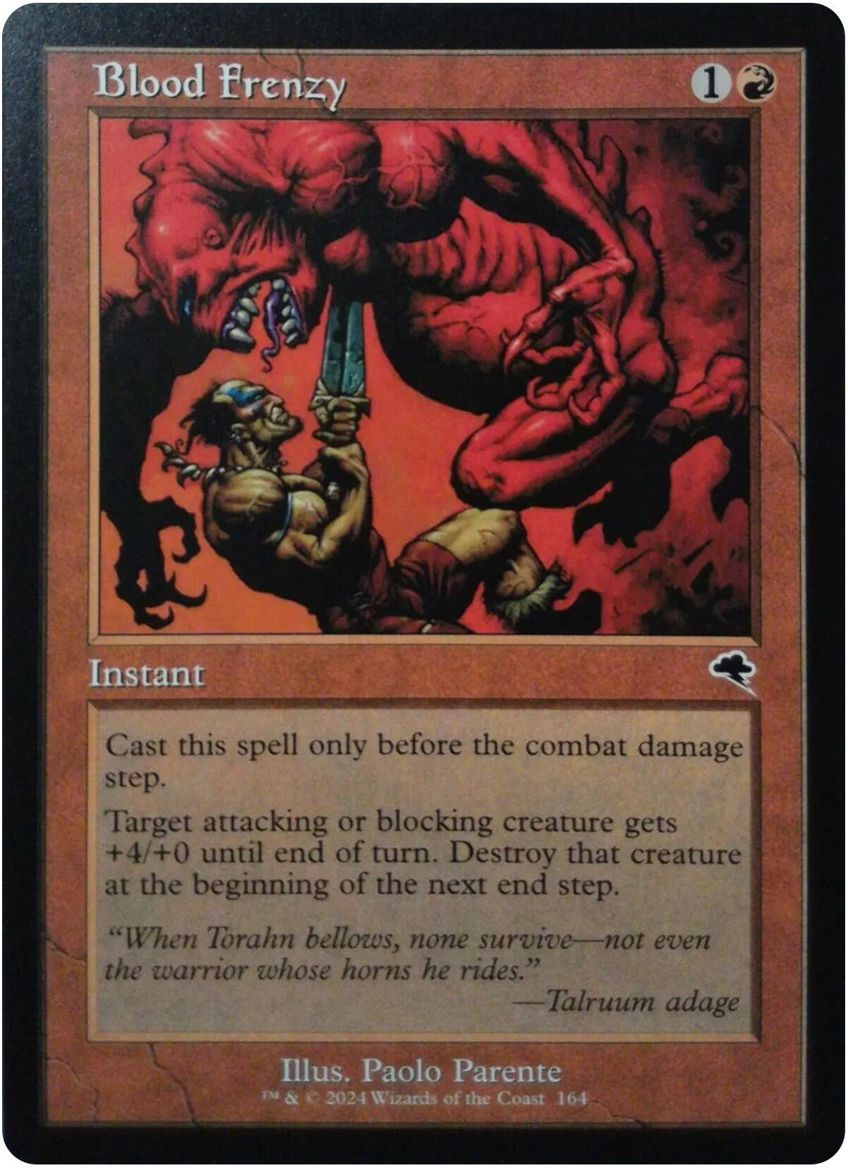 Image for Blood Frenzy [The List Reprints] - Magic: The Gathering