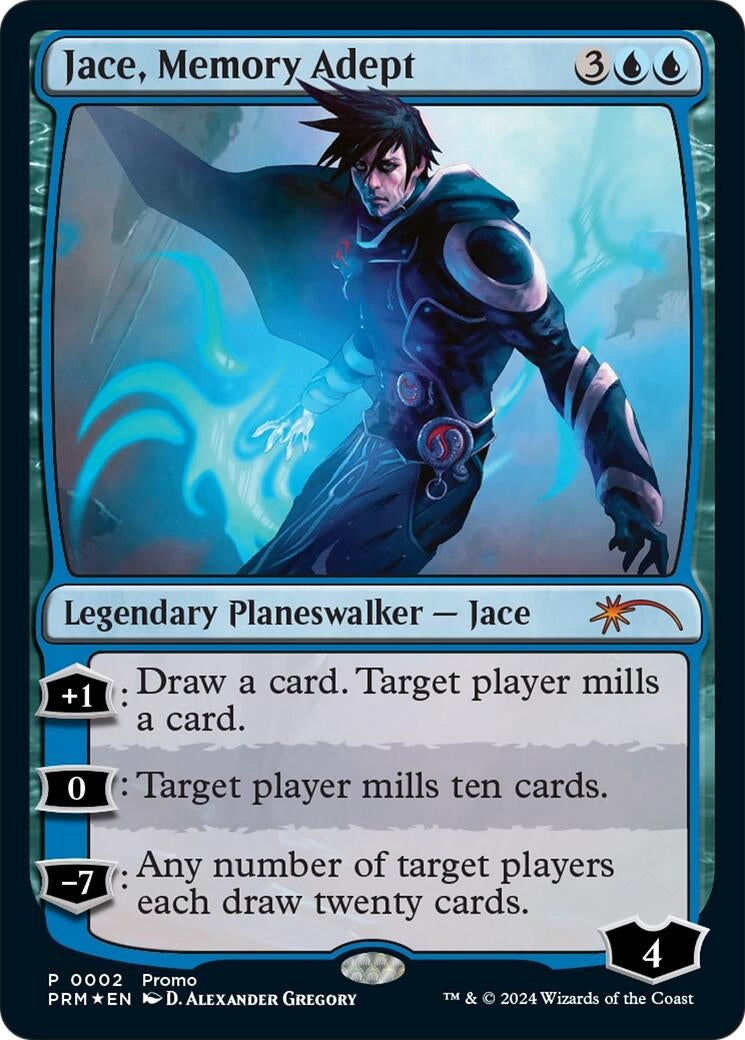 Image for Jace, Memory Adept (Deluxe Commander Kit) (2) [Unique and Miscellaneous Promos] - Magic: The Gathering