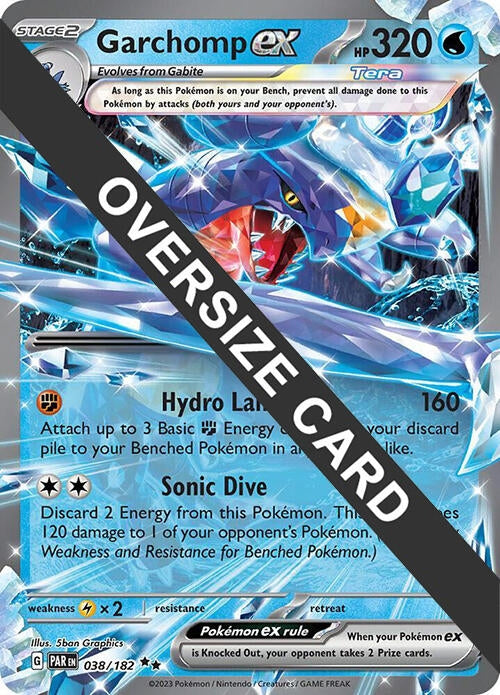 Image for Garchomp ex (038/182) [Jumbo Cards] - Pokemon