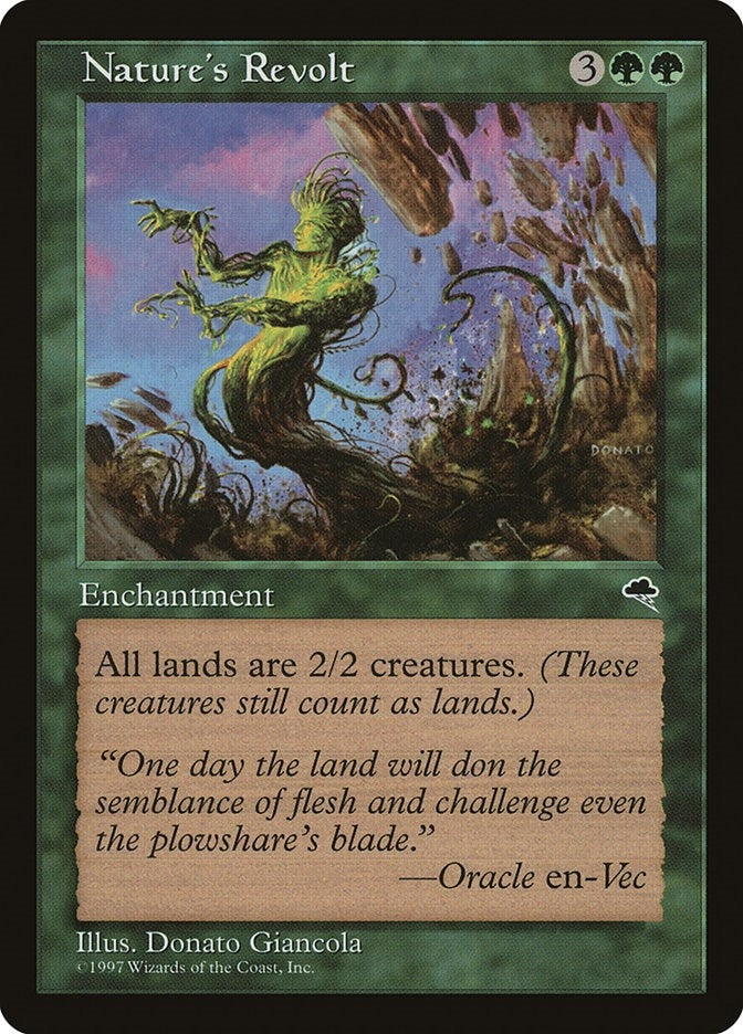 Image for Nature's Revolt (240) [Tempest] - Magic: The Gathering