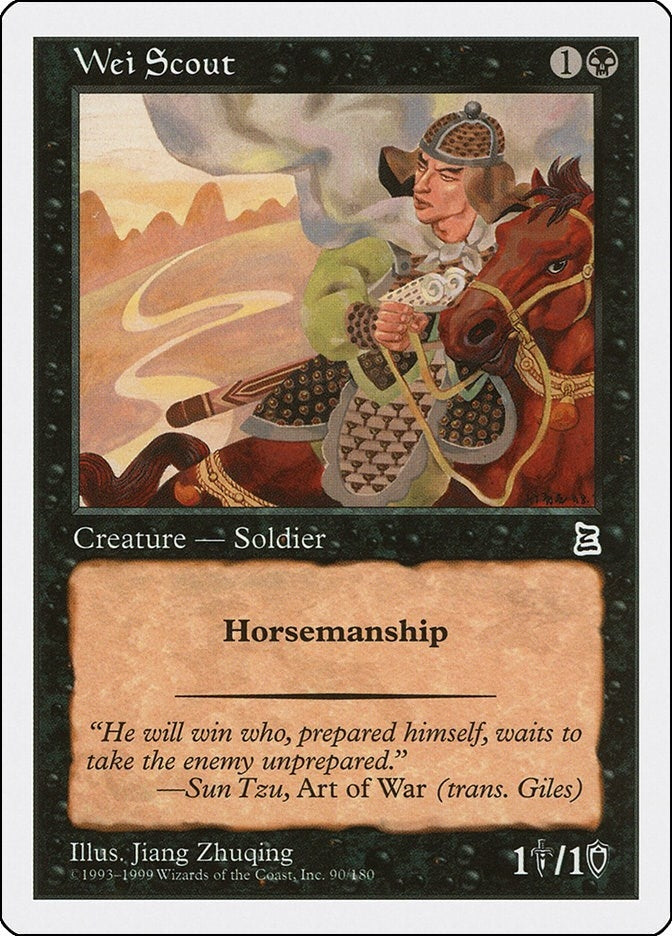 Image for Wei Scout (90) [Portal Three Kingdoms] - Magic: The Gathering