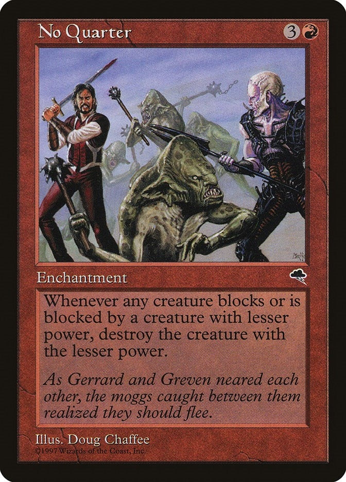 Image for No Quarter (193) [Tempest] - Magic: The Gathering