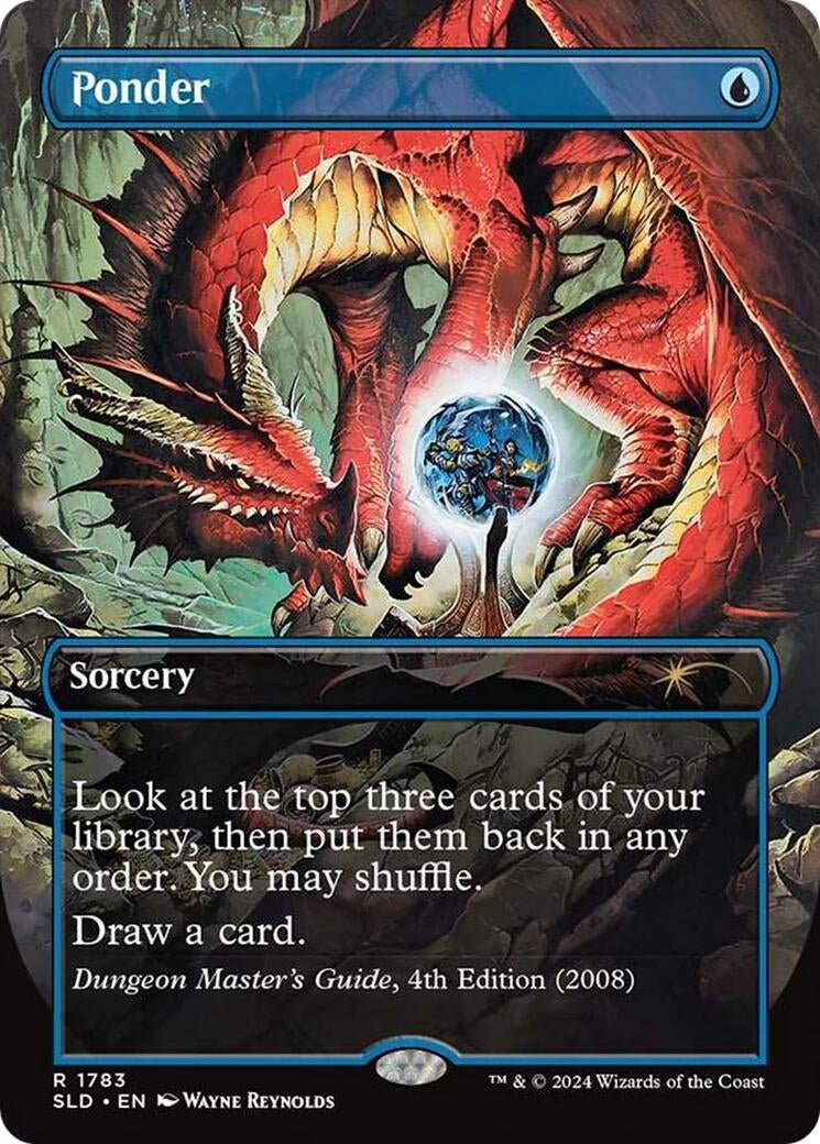 Image for Ponder (1783) (1783) [Secret Lair Drop Series] - Magic: The Gathering