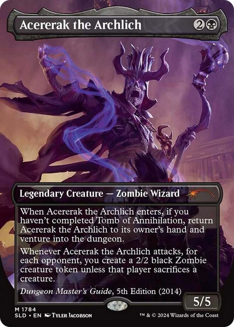 Image for Acererak the Archlich (1784) [Secret Lair Drop Series] - Magic: The Gathering