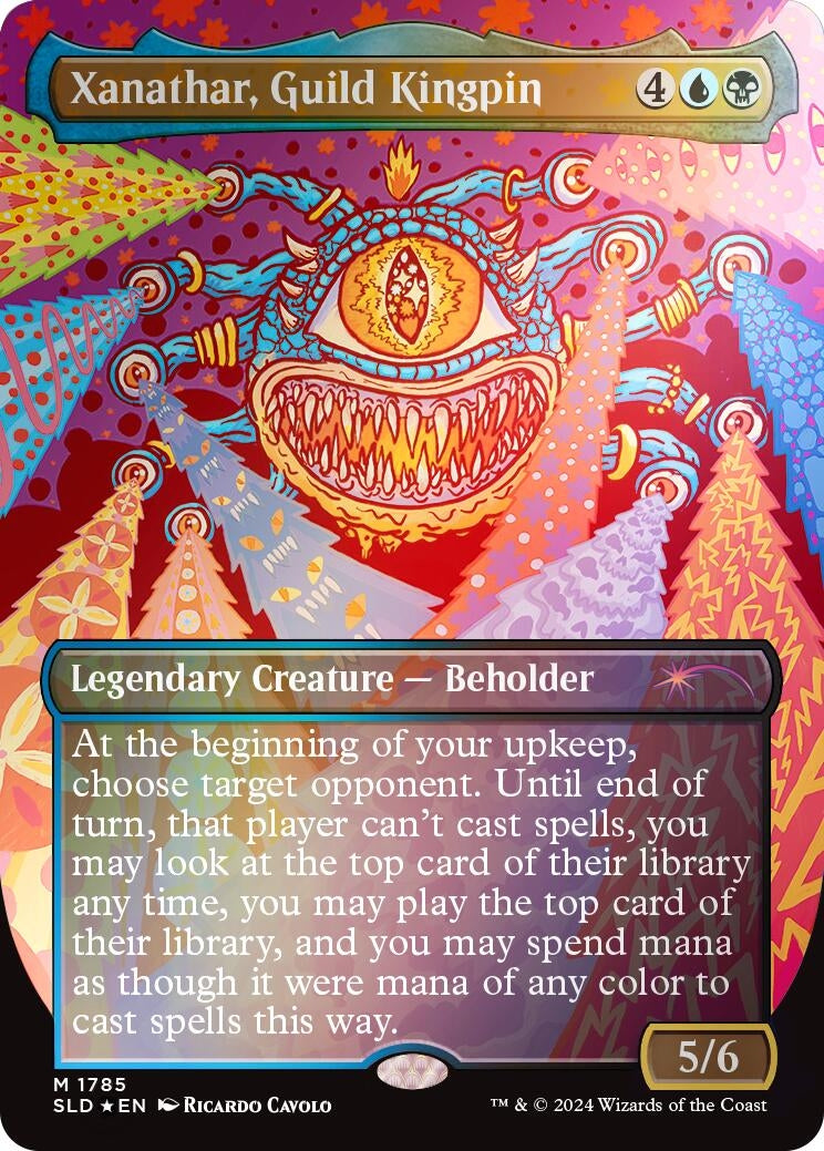 Image for Xanathar, Guild Kingpin (Rainbow Foil) (1785) [Secret Lair Drop Series] - Magic: The Gathering