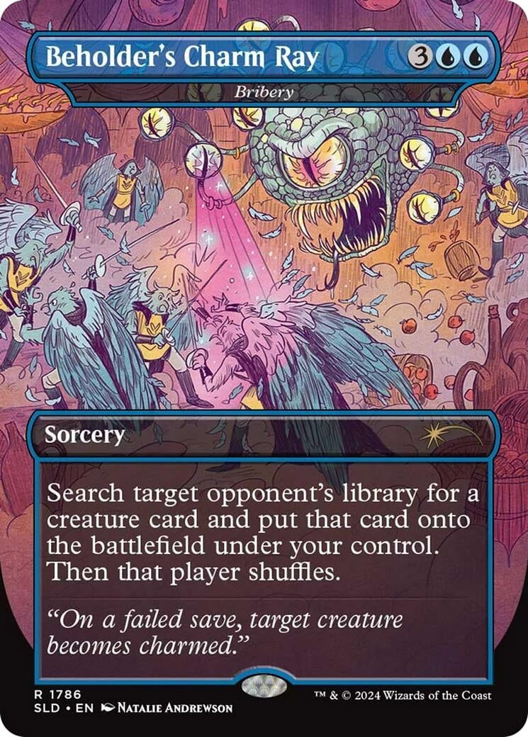 Image for Beholder's Charm Ray - Bribery (1786) [Secret Lair Drop Series] - Magic: The Gathering