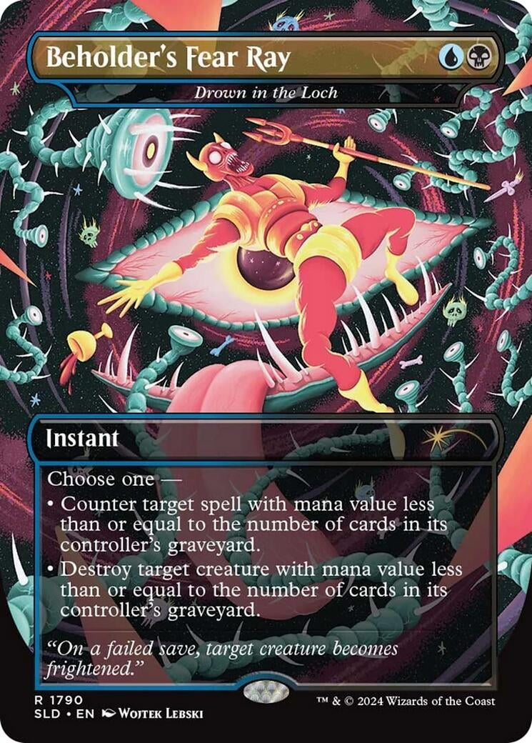 Image for Beholder's Fear Ray - Drown in the Loch (1790) [Secret Lair Drop Series] - Magic: The Gathering