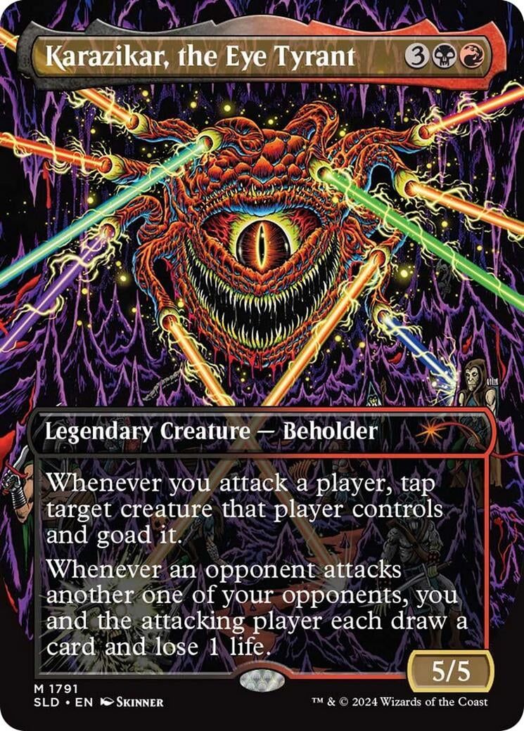Image for Karazikar, the Eye Tyrant (1791) [Secret Lair Drop Series] - Magic: The Gathering