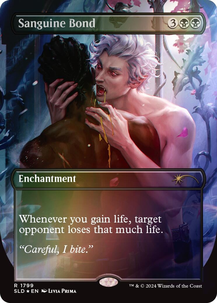 Image for Sanguine Bond (Rainbow Foil) (1799) [Secret Lair Drop Series] - Magic: The Gathering