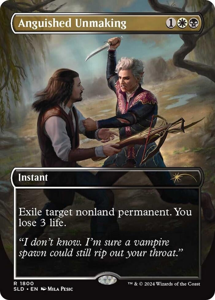 Image for Anguished Unmaking (1800) (1800) [Secret Lair Drop Series] - Magic: The Gathering