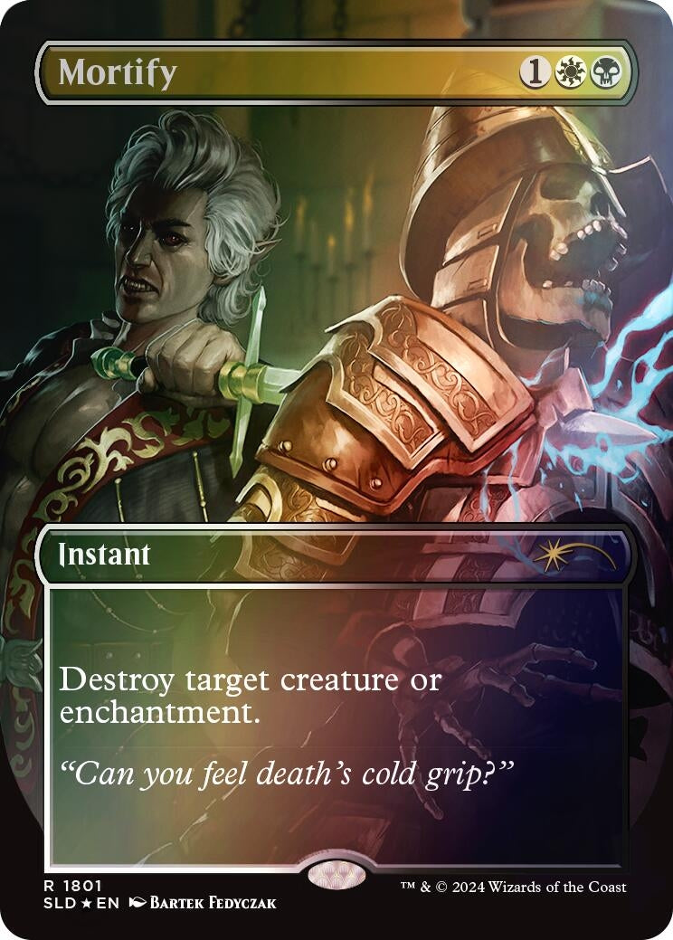 Image for Mortify (Rainbow Foil) (1801) [Secret Lair Drop Series] - Magic: The Gathering