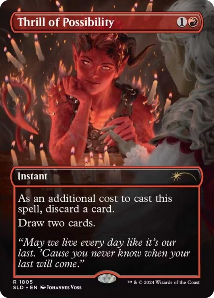 Image for Thrill of Possibility (1805) [Secret Lair Drop Series] - Magic: The Gathering