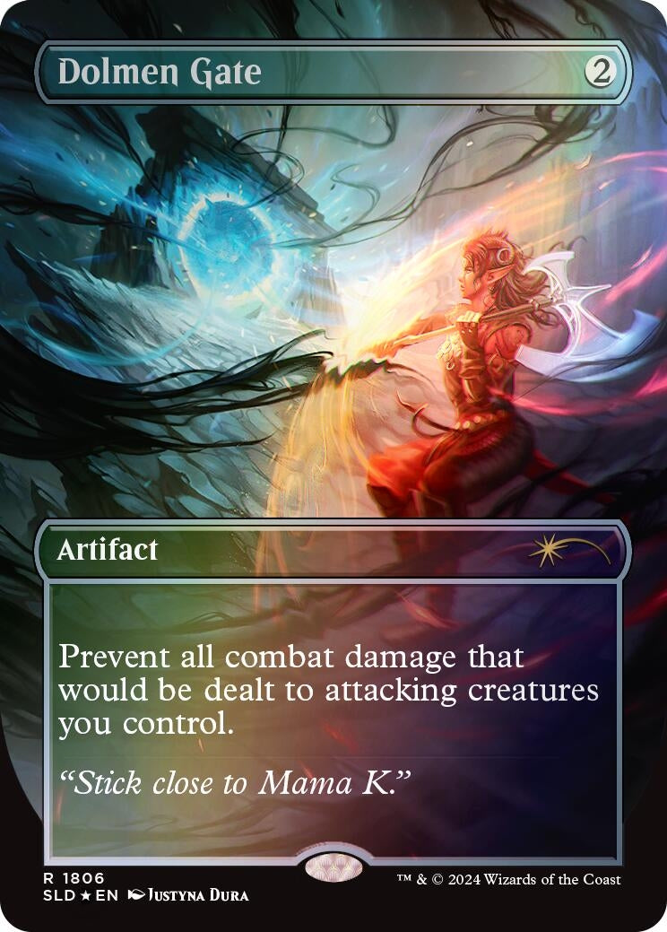Image for Dolmen Gate (Rainbow Foil) (1806) [Secret Lair Drop Series] - Magic: The Gathering