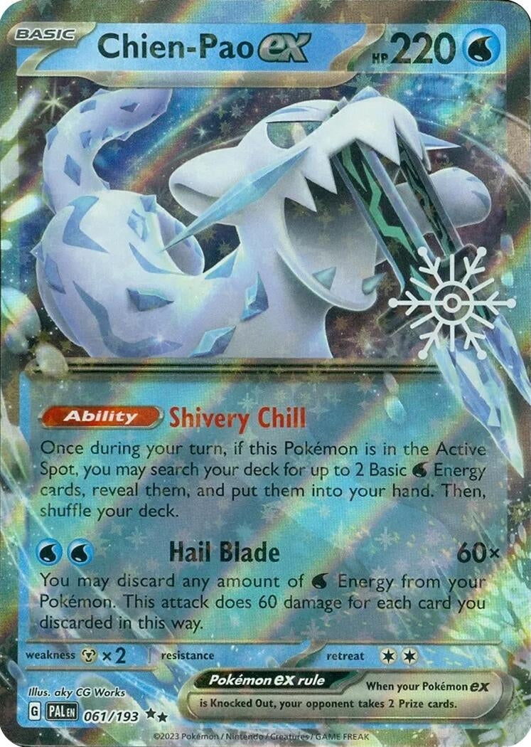 Image for Chien-Pao ex - 061/193 (Holiday Calendar) (061/193) [Miscellaneous Cards & Products] - Pokemon