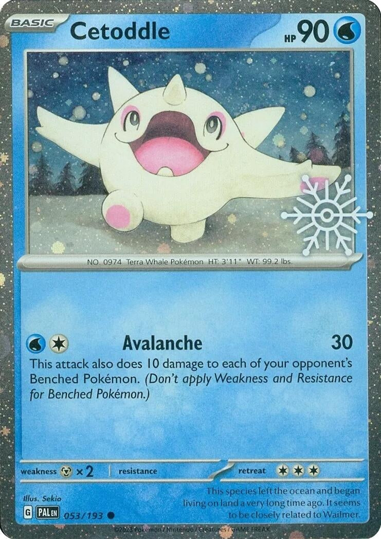 Image for Cetoddle - 053/193 (Holiday Calendar) (053/193) [Miscellaneous Cards & Products] - Pokemon