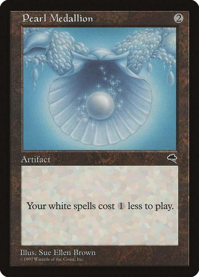 Image for Pearl Medallion (300) [Tempest] - Magic: The Gathering