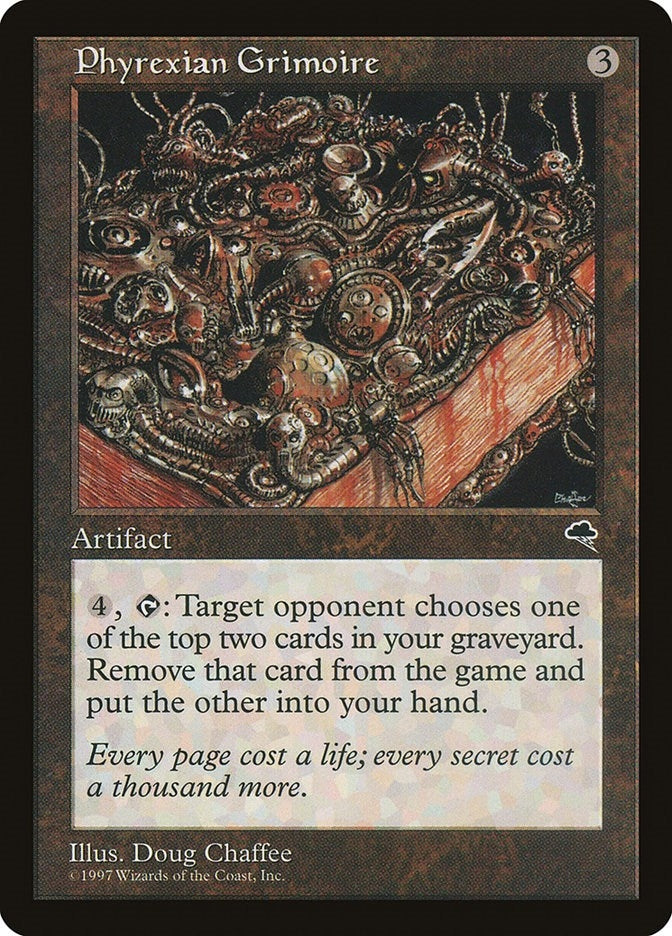 Image for Phyrexian Grimoire (301) [Tempest] - Magic: The Gathering